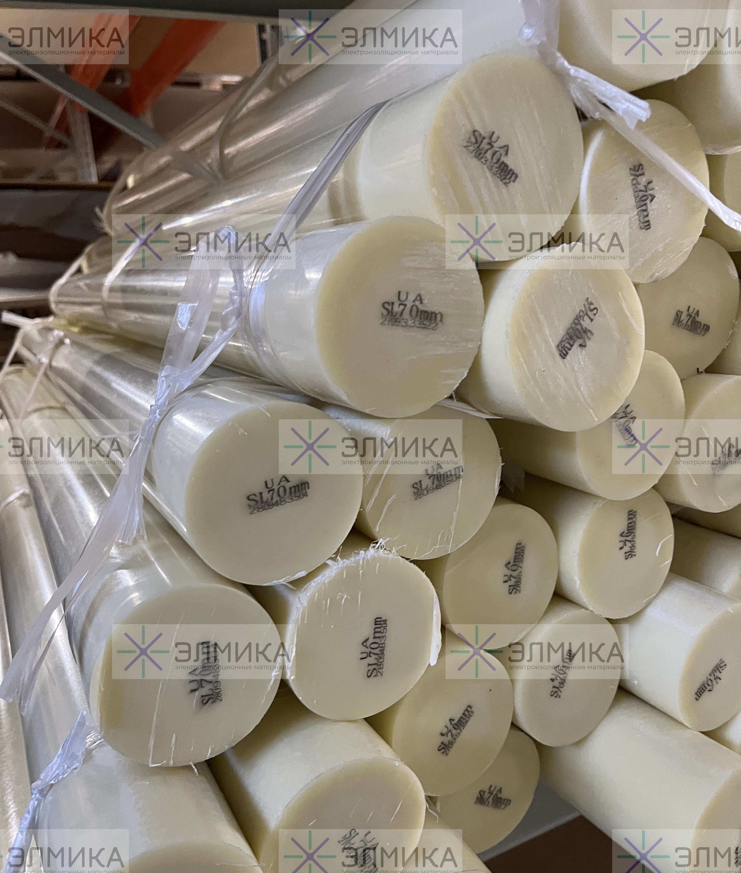 Капролон стержневой ПА-6 длиной 1000 мм